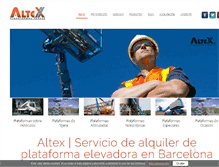 Tablet Screenshot of altexsl.es